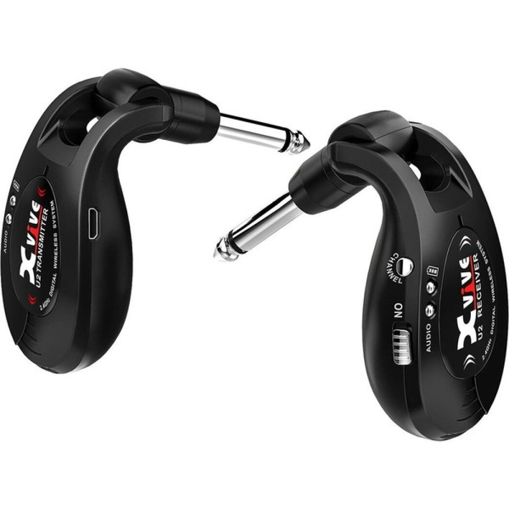 Xvive U2 Guitar Wireless System | 21 mt Menzilli | 2.4ghz Dijital Kablosuz Sinyal Iletimi | 6 Ms Gecikme | 4-Kanallı Dijital Kablosuz Gitar Sistemi... Müzik Aletleri Fiyatı