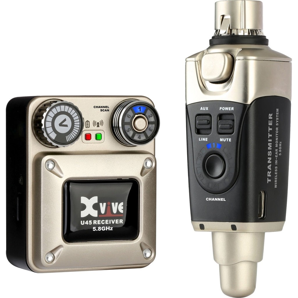 Xvive U45BK 5.8ghz Kablosuz In Ear Monitör Sistemi - renk - Siyah Diğer Fiyatı
