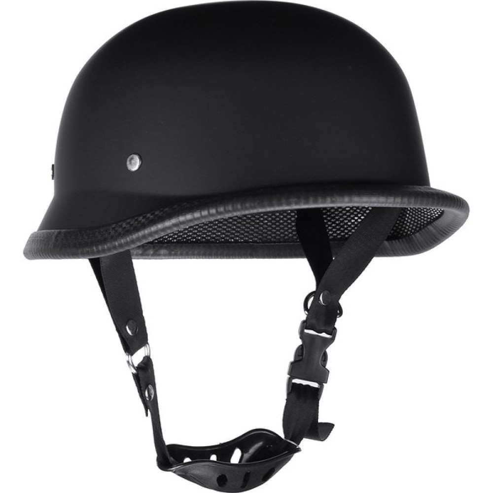 Xyanling Alman Tarzı Vintage Motosiklet Yarım Açık Kask-L (Yurt Dışından) - L - Siyah Motorsiklet Kaskları Fiyatı