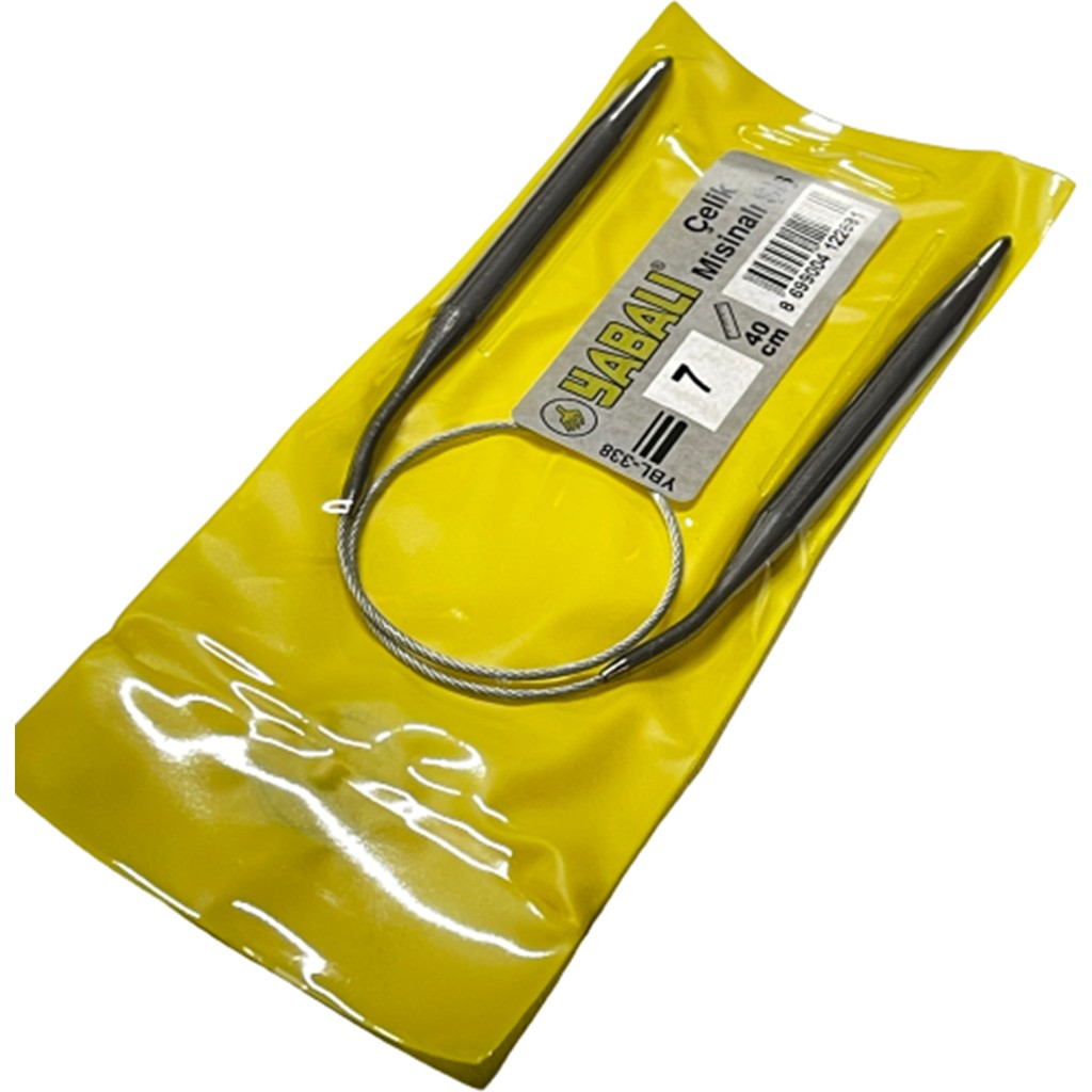 Yabalı Misinalı Şiş 40CM Çelik YBL-338 - no 7 mm SSD / Solid State Drive Fiyatı