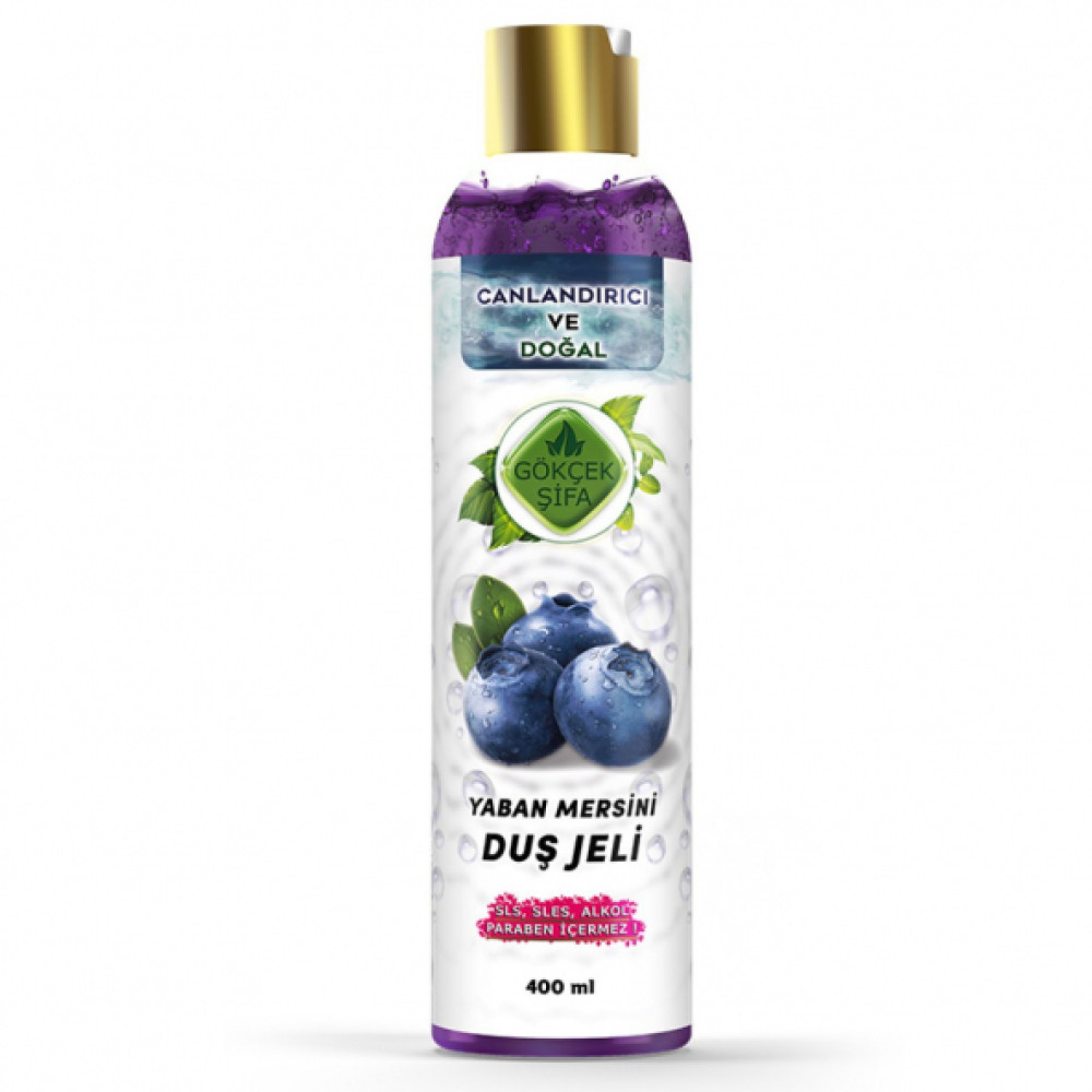 Yaban Mersini Dus Jeli 400 Ml (Sls-Sles-Alkol-Paraben Icermez) Duş Jelleri ve Banyo Köpükleri Fiyatı