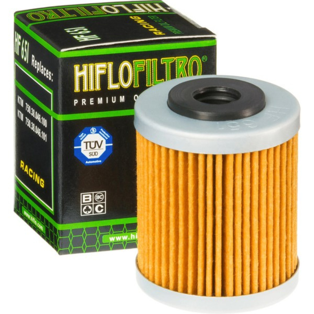 Yağ Filtresi Hiflo Filtro HF-651 690 Duke 2012 - 2017 Oto Filtre Grubu Fiyatı