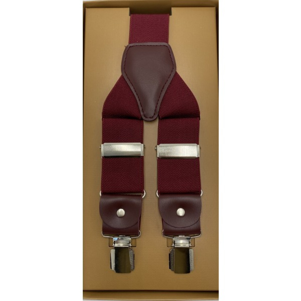 Yage 3.5 cm Bordo Pantolon Askısı Takım Elbise Aksesuarı Fiyatı
