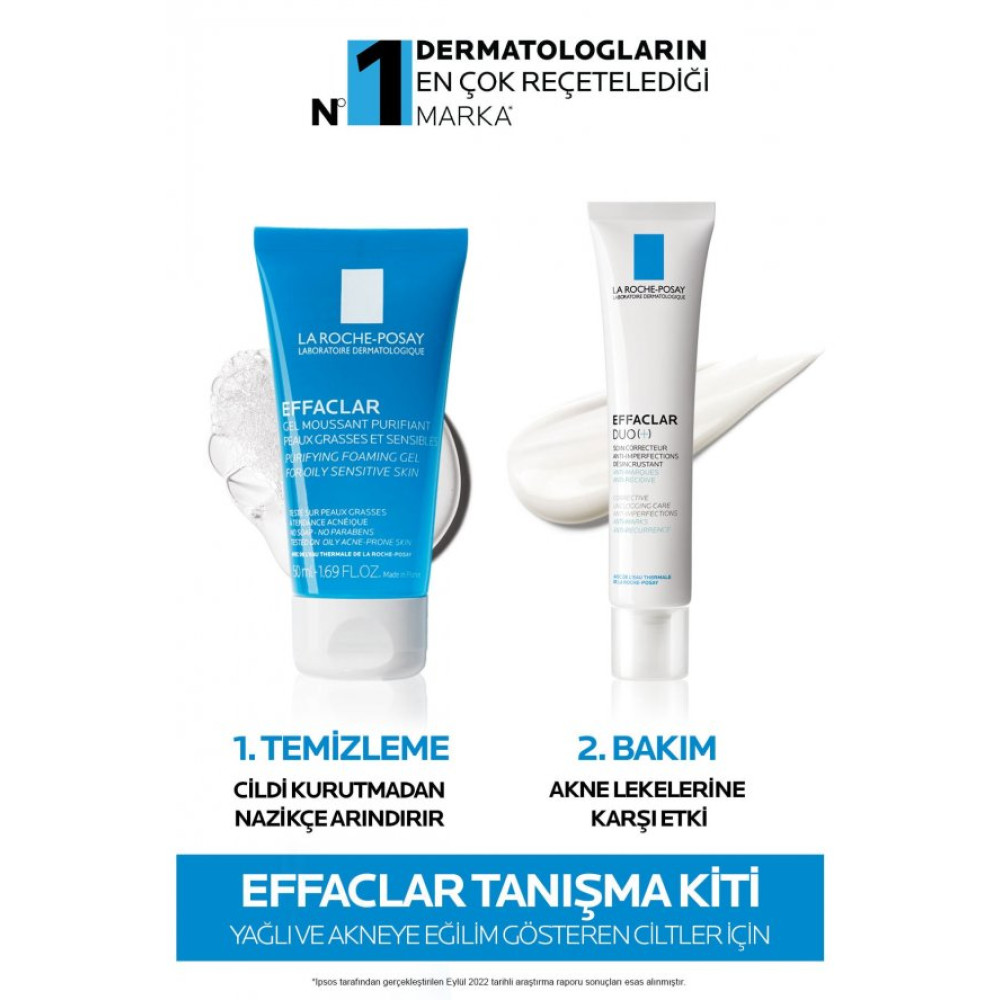Yagli/Akneye Egilim Gosteren Ciltlere Ozel Seyahat Boy Effaclar Bakim Seti 8690595814759 Yüz Bakım Setleri Fiyatı