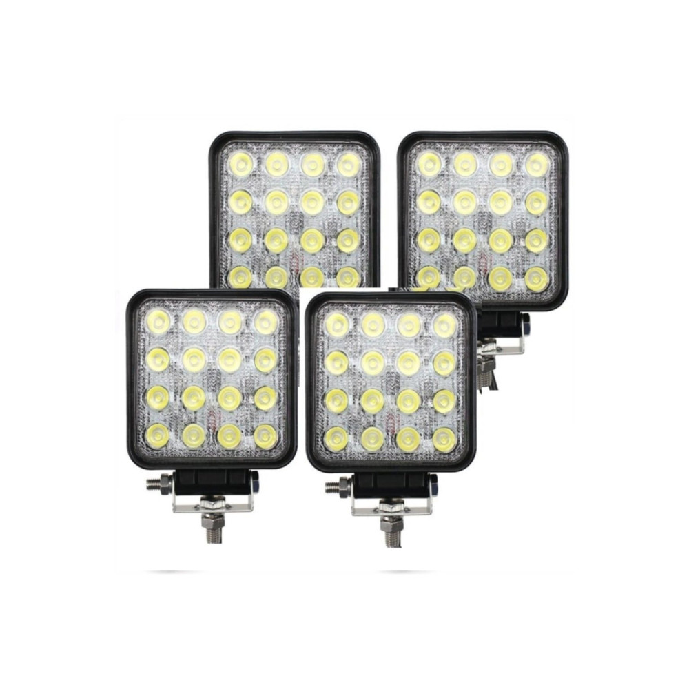 Yağmur 4 Adet 16 Ledli Off Road Çalışma Ve Sis Lambası 48watt 12 & 24 Vo Araba & Motorsiklet Aksesuarı Fiyatı