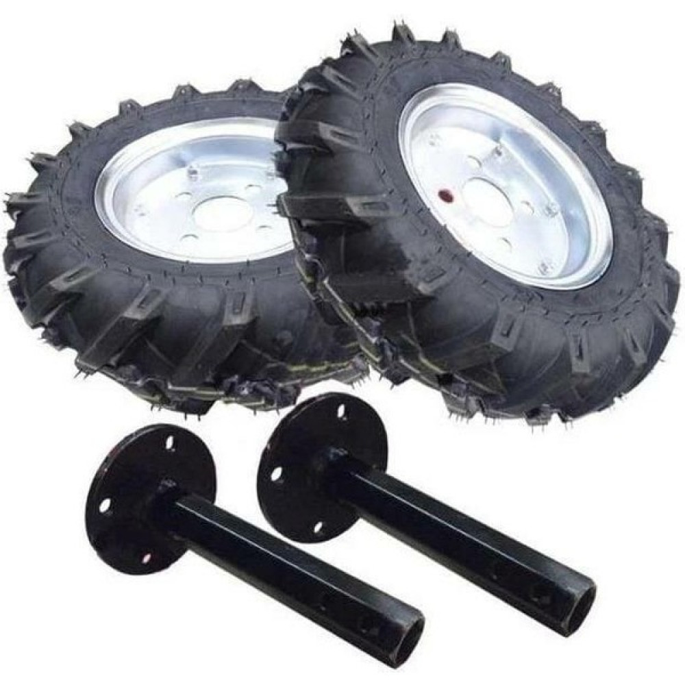 Yağmur Çapa Makinası Teker Takımı 4.00 x 80 27 mm Sabit Aks Çapalama Makinesi Fiyatı