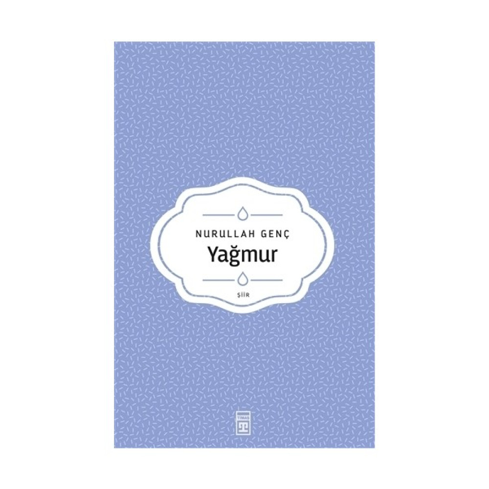 Yağmur - Nurullah Genç Şiir Kitapları Fiyatı