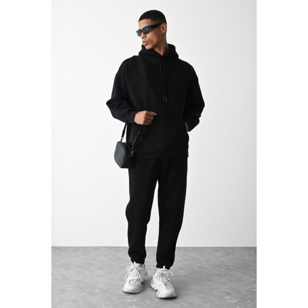 Yakamel Erkek 3 Iplik Oversize Jogger Eşofman Takımı Erkek Eşofman Fiyatı