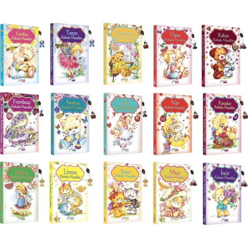 Yakamoz Yayınları Kokulu Masallar 15 Kitap Set Çocuk Masal Fiyatı