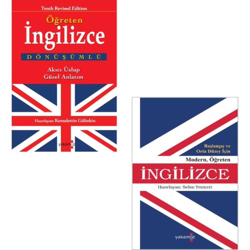 Yakamoz Yayınları Modern Öğreten Ingilizce + Öğreten Ingilizce - Dönüşümlü (2 Kitap) Yabancı Dil Sözlükleri Fiyatı