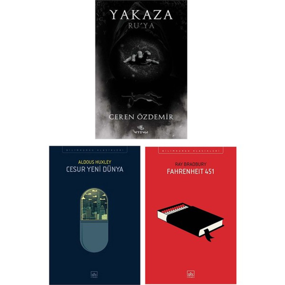 Yakaza - Cesur Yeni Dünya - Fahrenheit 3 Kitap Set Bilim Kurgu & Fantastik Fiyatı