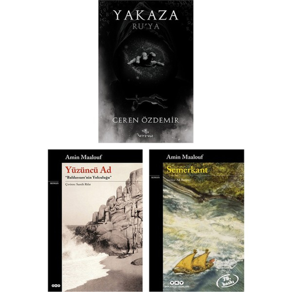 Yakaza Ru'ya - Semerkant - Yüzüncü Ad Baldassare'nin Yolculuğu 3 Kitap Set Bilim Kurgu & Fantastik Fiyatı