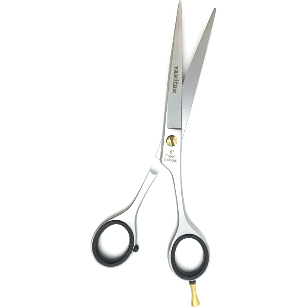 Yakiire 6" Profesyonel Cobalt Kuaför Berber Kesim Makası Uzun Süreli Keskinlik İçin İmal Edildi Diğer Fiyatı
