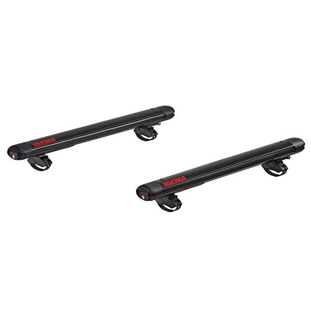 Yakima Ski/Snowboard Universal Car Roof Rack for 6 Ski Pairs/4 Boards, FatCat EVO 6, Black