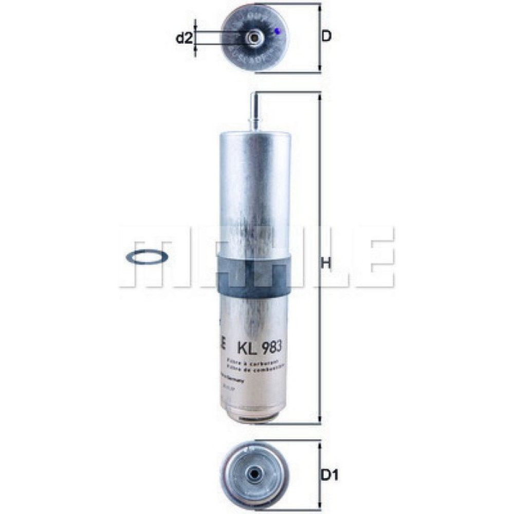 Yakit Filtresi Bmw F45 F46 F48 F39 Mini F54 F55 F56 F57 F60 13 - Hepsi Oto Boyaları Fiyatı