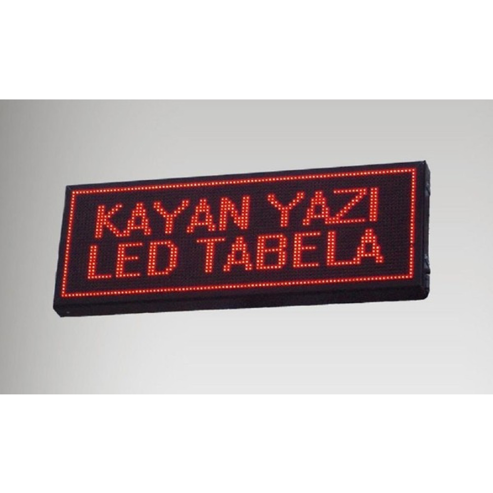 Yakoled 64X96 cm LED Tabela Kırmızı Kayan Yazı Tabela Led Aydınlatmalar Fiyatı