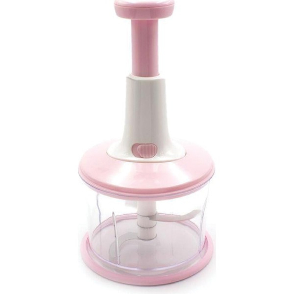 Yakut 3 Bıçaklı Yakut El Rondosu El Blenderi Pembe Renk El Basmalı Doğrayıcılar / Rondolar Fiyatı