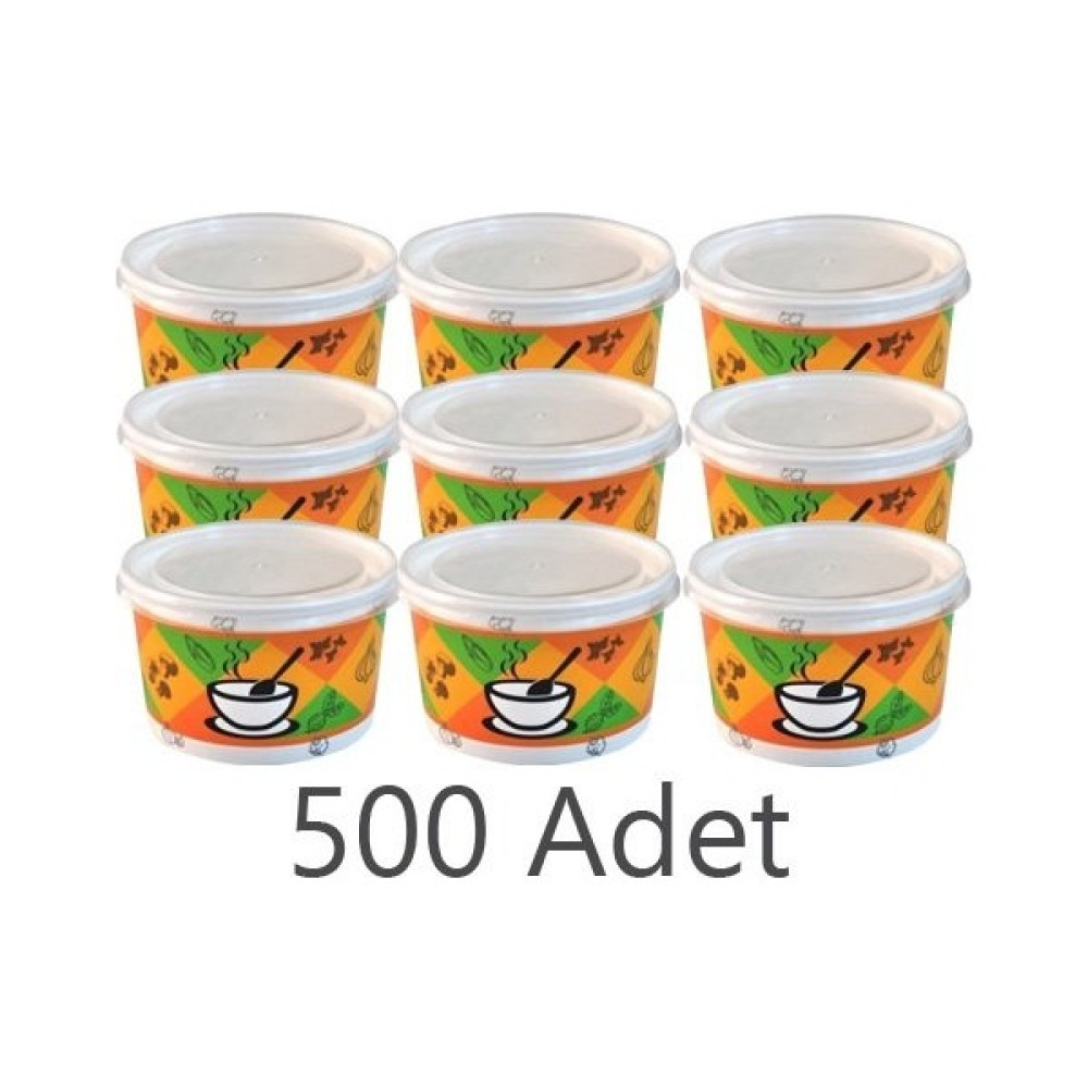 Yakutsan Karton Çorba Kasesi Kapaklı 16 Oz 500 Adet Oto Boyaları Fiyatı