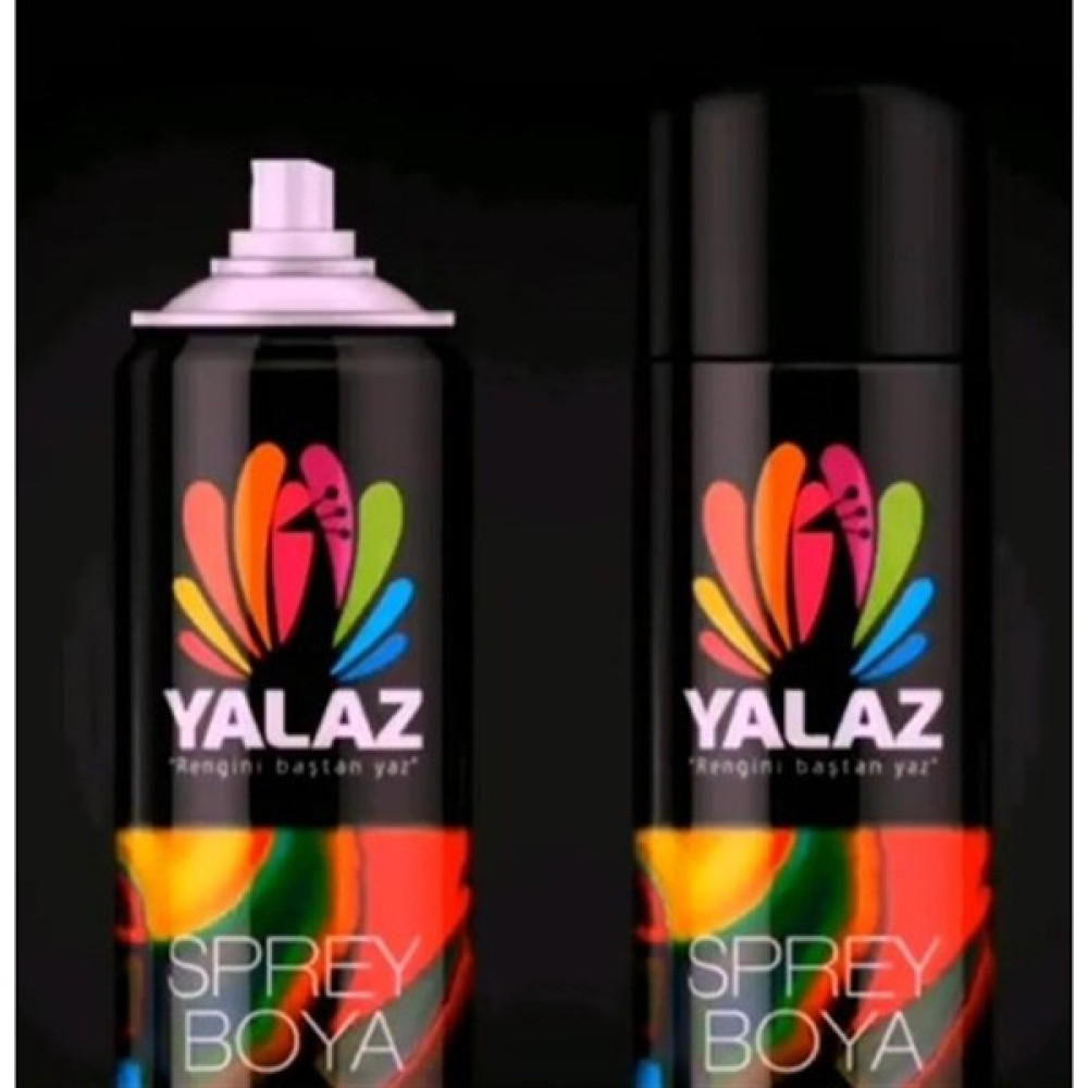 Yalaz Sprey Boya 400 ml Parlak Siyah Oto Boyaları Fiyatı