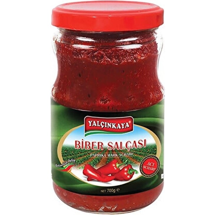 Yalçınkaya Acı Biber Salçası 700 gr Organik Türkiye Menşeli Lezzetli Sos Diğer Fiyatı