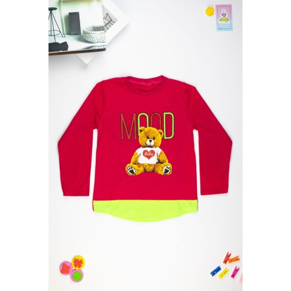 Yalçınoğlu Kız Çocuk Giyim Yumuşacık Şirin Baskılı Mevsimlik Tişört Erkek Çocuk Sweatshirt Fiyatı