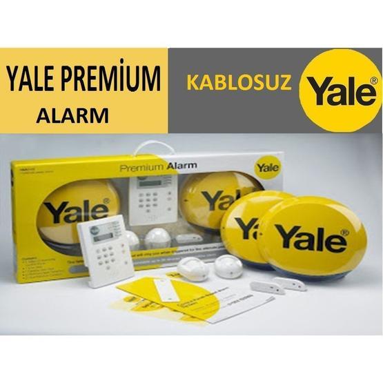 Yale Premium Sarı-Beyaz Kablosuz Alarm Seti
