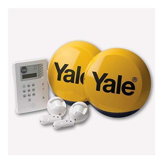 Yale Premium Sarı-Beyaz Kablosuz Alarm Seti