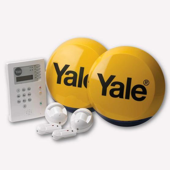 Yale Premium Sarı-Beyaz Kablosuz Alarm Seti