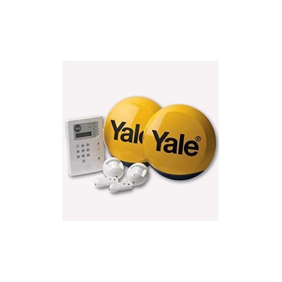 Yale Premium Sarı-Beyaz Kablosuz Alarm Seti