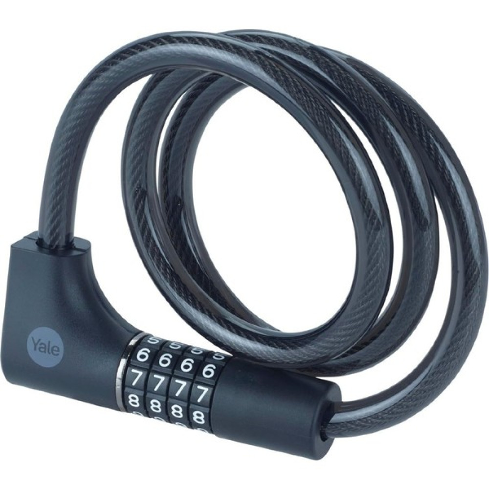 Yale Yale Essential Kablolu Bisiklet Kilidi 1000MM Şifreli ve Anahtarlı YCC0121002 - 1 - Antrasit Oto Boyaları Fiyatı