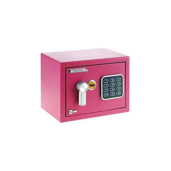 Yale YSV/170/DB1/P Pembe Dijital Mini Boy Kollu Kasa