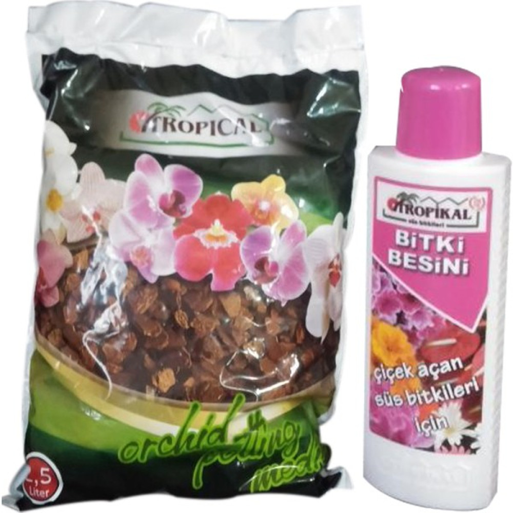 Yalova Fidan Market İthal Orkide Toprağı 2,5Lt + Orkide Sıvı Besini 225Ml Bitki Fiyatı