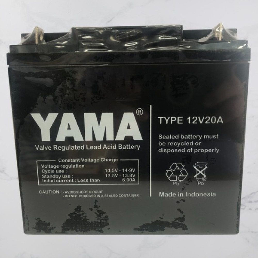 Yama 12 Volt 20 Amper Bakımsız Vrla Kuru Akü-Şarjlı Bisiklet Aküsü Akü Fiyatı