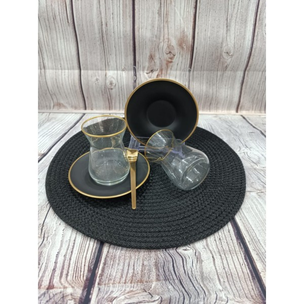 Yamaç Home Black 12 Parça Çay Seti Oto Boyaları Fiyatı