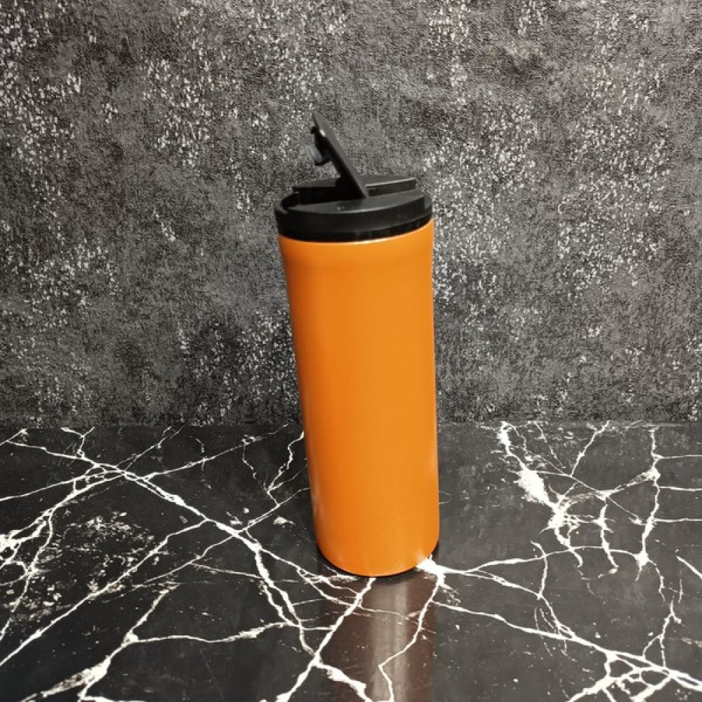 Yamaç Home Çift Katmanlı Turuncu Paslanmaz Çelik Termos Bardak ( Kahve Çay Termosu ) 400 ml Luxury Kamp Mutfağı Fiyatı