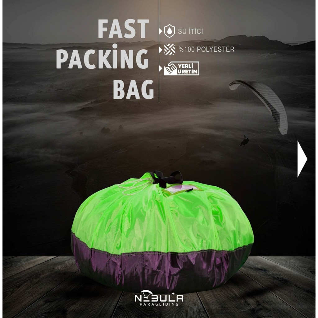 Yamaç Paraşütü Gül Torba ( Fast Packing Bag ) Diğer Fiyatı