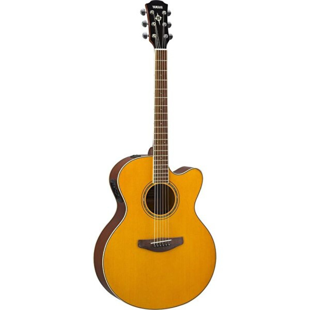 Yamaha Cpx600 Medium Jumbo Vintage Tint Elektro Akustik Gitar Akustik Gitarlar Fiyatı