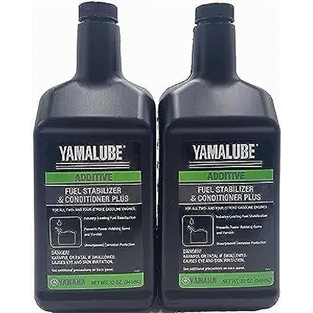 YAMAHA Original OEM Yamalube ACC-FSTAB-PL-32 Fuel Stabilizer & Conditioner 2 Pack