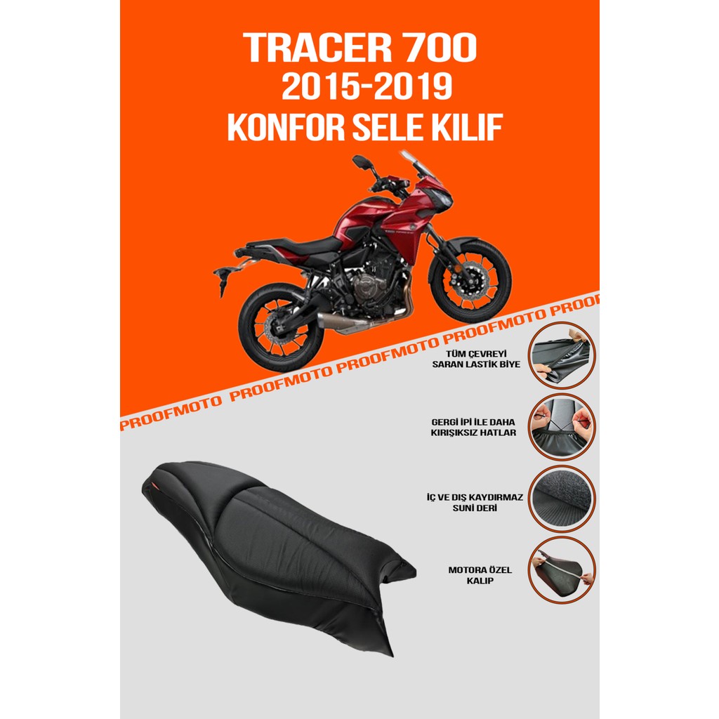 Yamaha Tracer 700 (2015 - 2019) Konfor Sele Kılıf Diğer Fiyatı