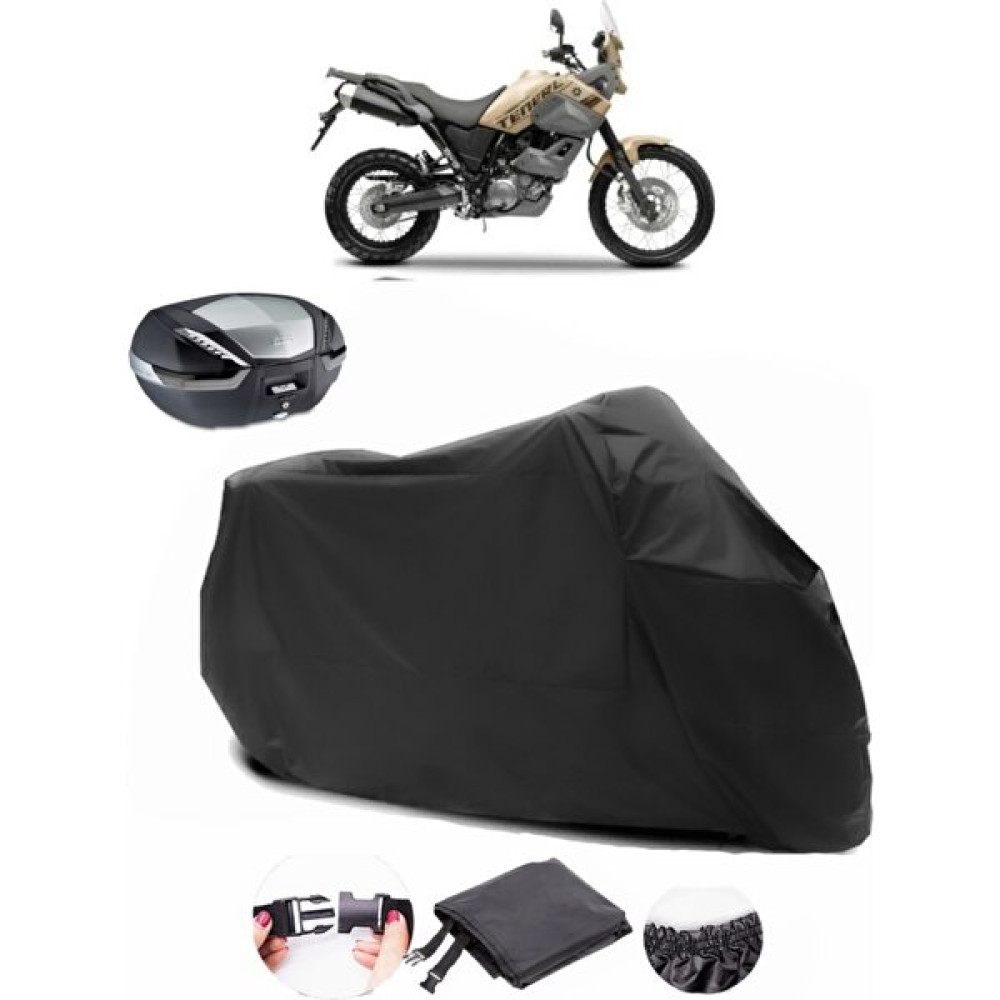 Yamaha Xtz 660Z Tenere Arka Çanta Uyumlu Siyah Motosiklet Branda Su Geçirmez Dayanıklı Kumaş Motorsiklet Brandaları Fiyatı