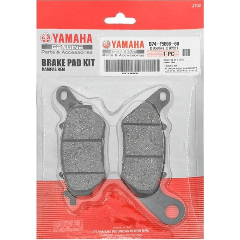 Yamaha Yeni XMAX300 XMAX250 XMAX125 Arka Fren Balata B74F580600 Fren Grubu Fiyatı