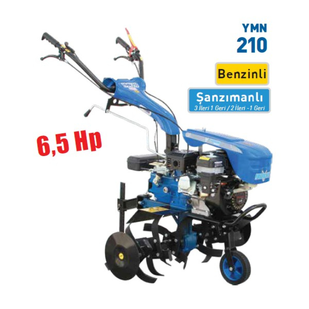 Yaman 210 6.5 Hp Ipli Benzinli Çapa Makinası Çapalama Makinesi Fiyatı