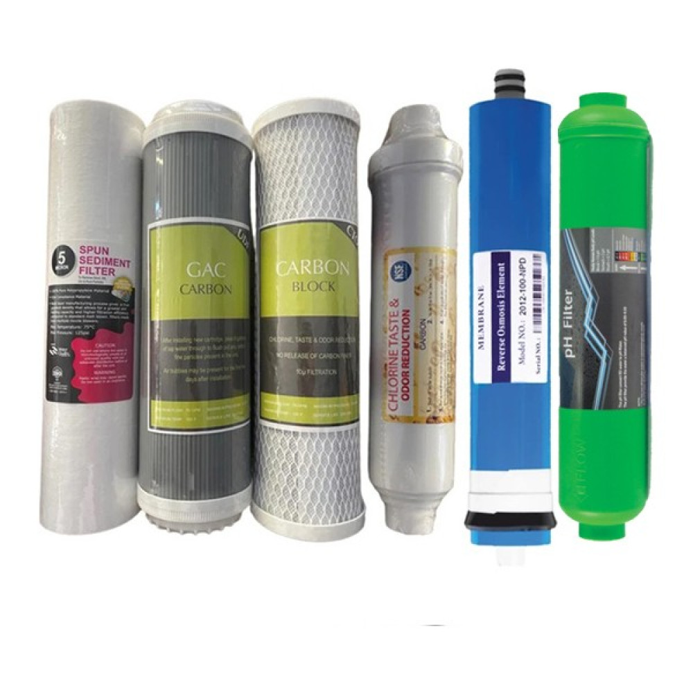 Yaman Group Açık Kasa Su Arıtma Filtre Seti 6'lı Çift Karbon- Mineral- Ph Filtre - Membran Bahçe Makinesi Aksesuar & Yedek Parça Fiyatı