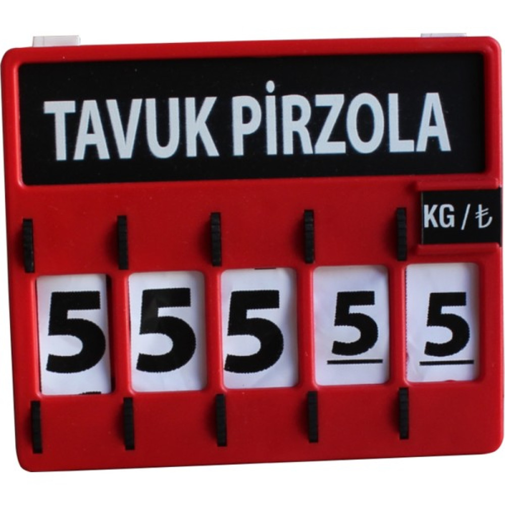 Yamani Display 10 Adet Makaralı Etiketi ( Çevirmeli Kasap Etiketi) Etiket Makinesi Fiyatı