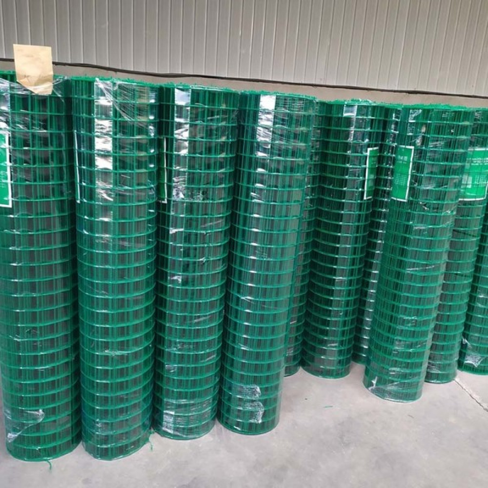 Yamanlar Pvc Kaplı 25 x 25 mm Göz Aralıklı 2 mm Kalınlıkta Kafes Teli-Kümesteli-Tavuk Teli-Çit TELİ-120 cm x 10 M - 120 cm x 10 m Bahçe Çiti Fiyatı