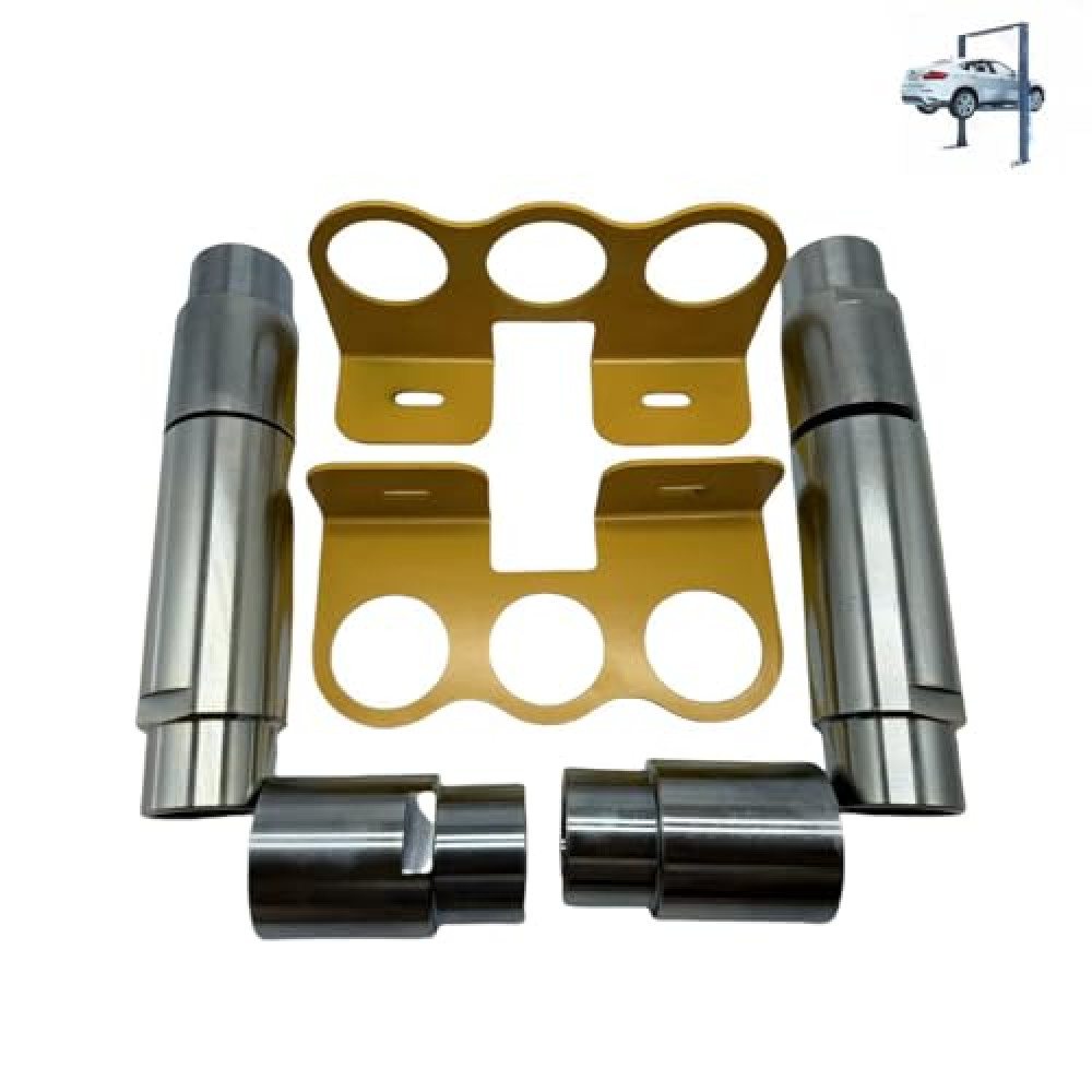 YANGCAN 10315 Stack Truck Adapter Kit Compatible with Challenger Lift CL9 CL10 E10 VS10 X10 SA10x, For 10K/12K Two Post and Inground Car and Truck Lifts, (4) 3" & (2) 6" stack adapters with Organizer