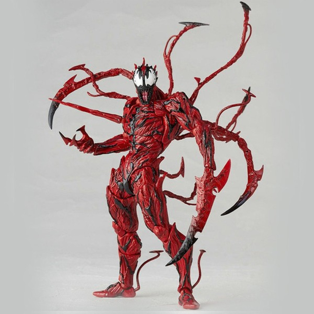Yangqian512 Marvel Venom Carnage Anime Figure Toys 18 cm Film Venom 2 Carnage Bjd Figure Model Collection Toys Christmas Gift For Children (Yurt Dı... Oyun Seti Fiyatı