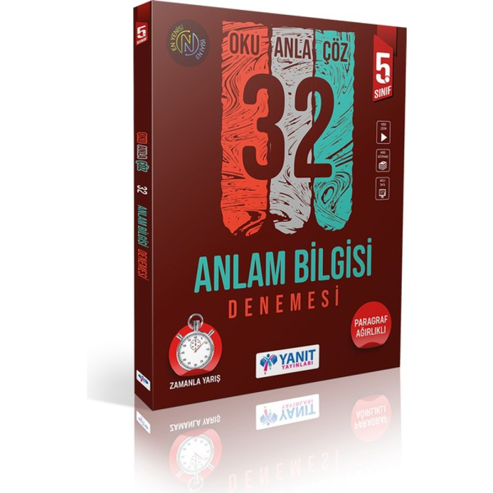 Yanıt Yayınları 5. Sınıf Anlam Bilgisi 32 Deneme Kaynak Kitapları Fiyatı