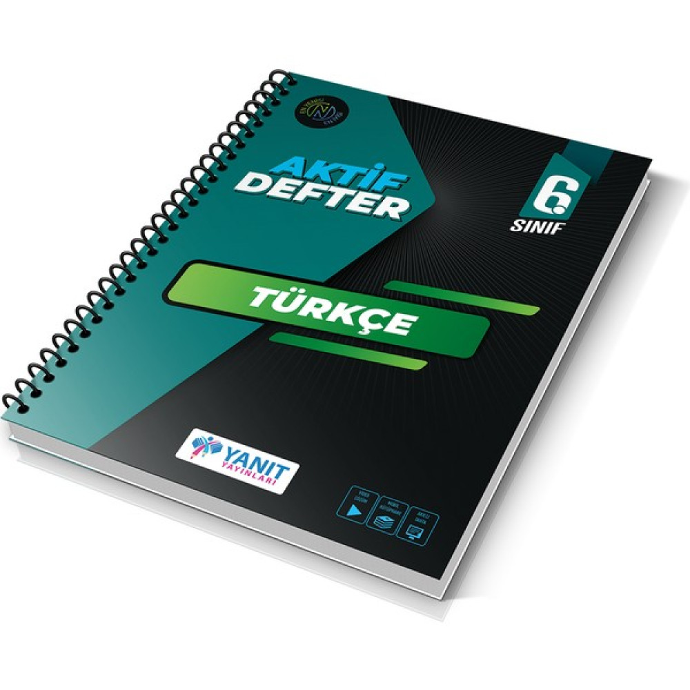 Yanıt Yayınları 6. Sınıf Türkçe Aktif Defter Kaynak Kitapları Fiyatı