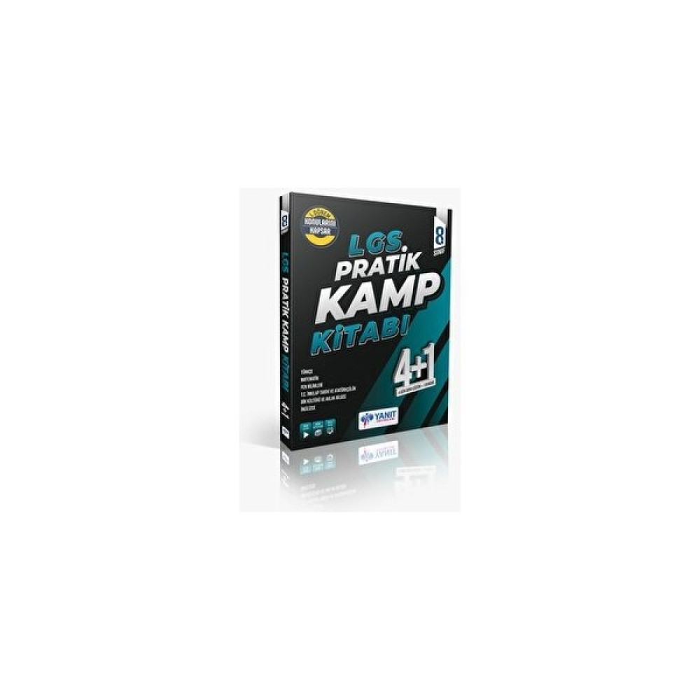 Yanıt Yayınları 8. Sınıf Pratik Kamp Kitabı (4+1) 1. Dönem Konular Tüm Dersler Fiyatı